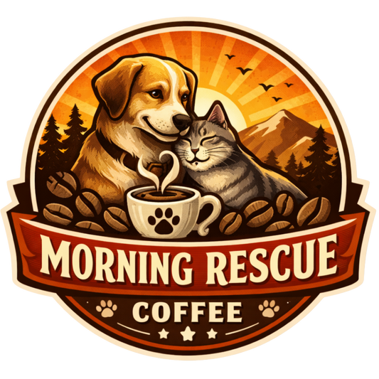Welcome to Morning Rescue where Every Cup Helps a Rescue Pet!